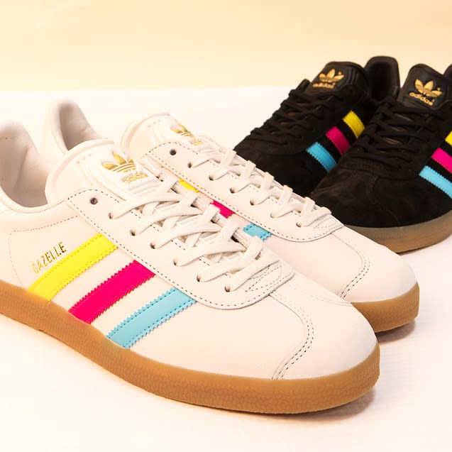 Adidas color 2025 stripe gazelle